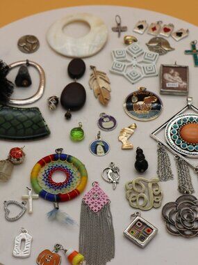 40+ Pendants, Charms, & Finales From Vintage to Modern Day Jewelry